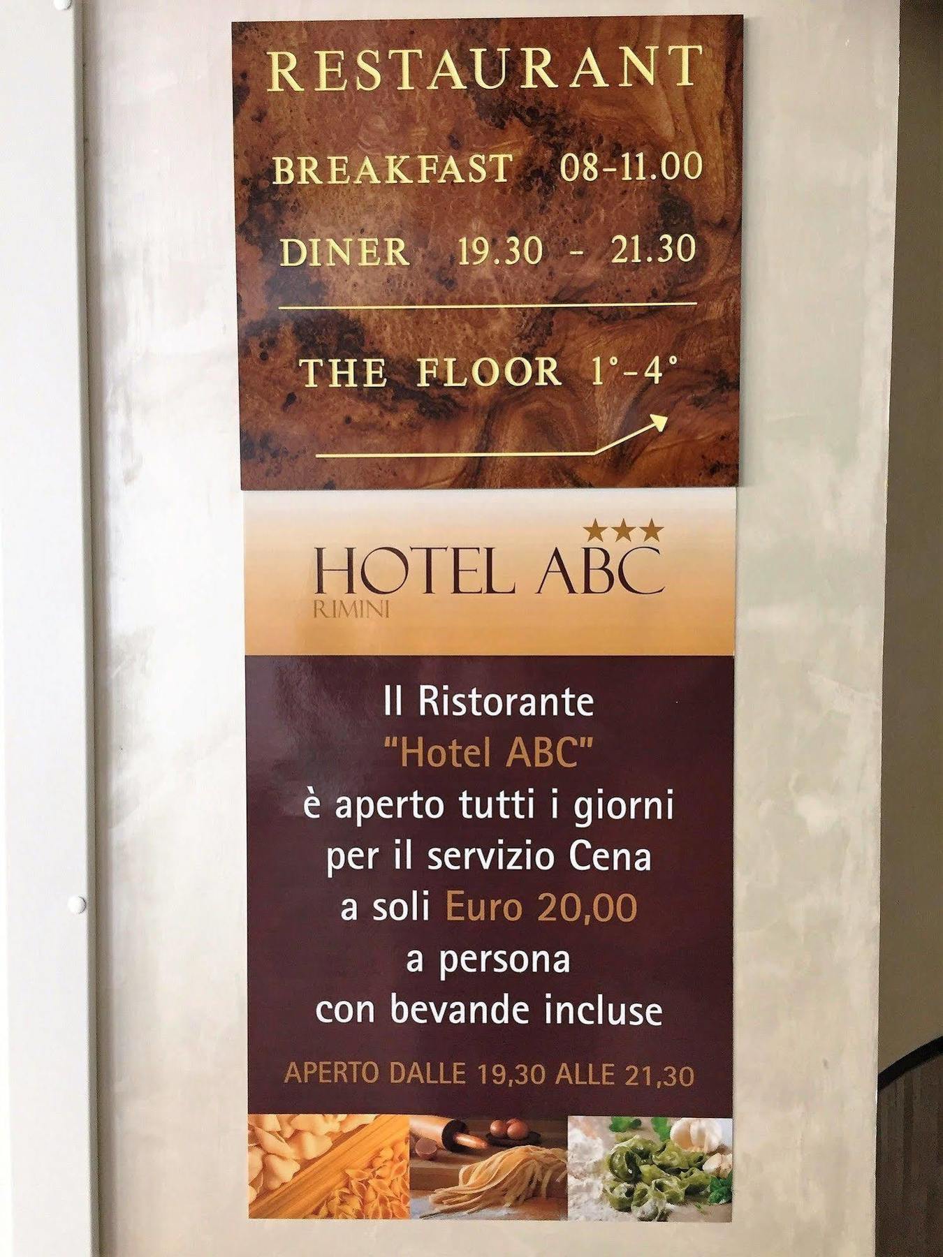 Abc Hotel 里米尼 外观 照片